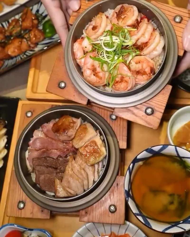 兩千金釜燒飯