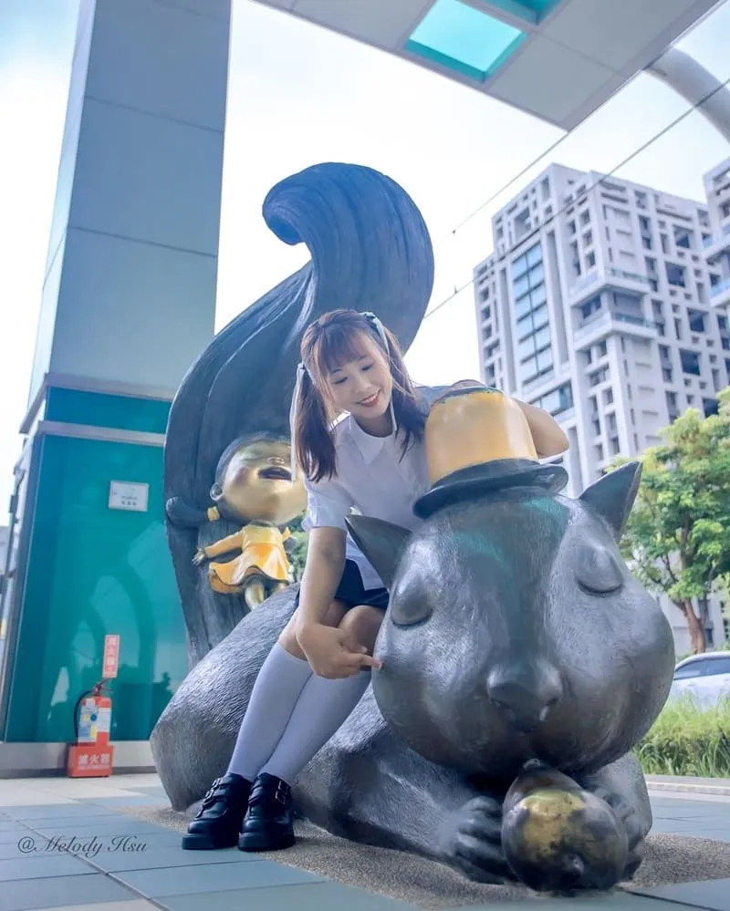 淡海輕軌幾米藝術之旅