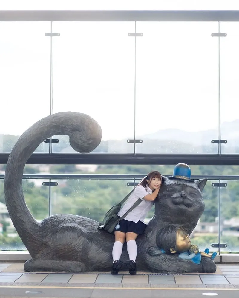 淡海輕軌幾米藝術之旅
