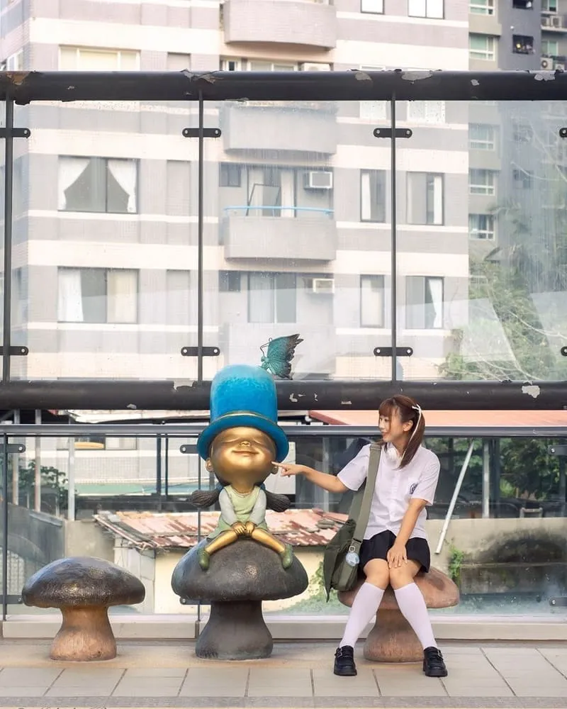 淡海輕軌幾米藝術之旅