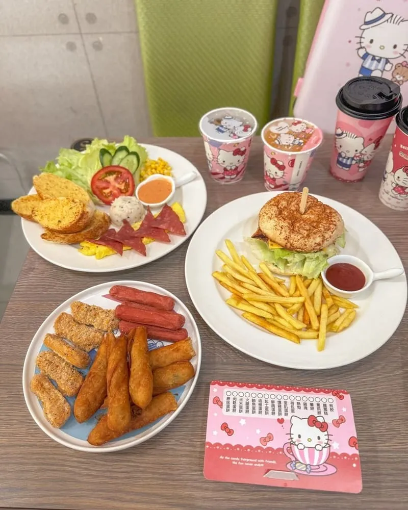 弘爺漢堡×三麗鷗