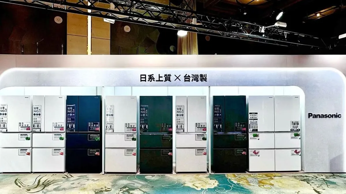 Panasonic推出無邊框冰箱與桌上型洗碗機
