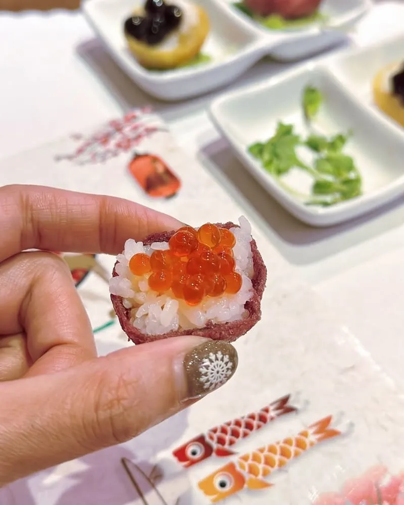 秋料理握壽司