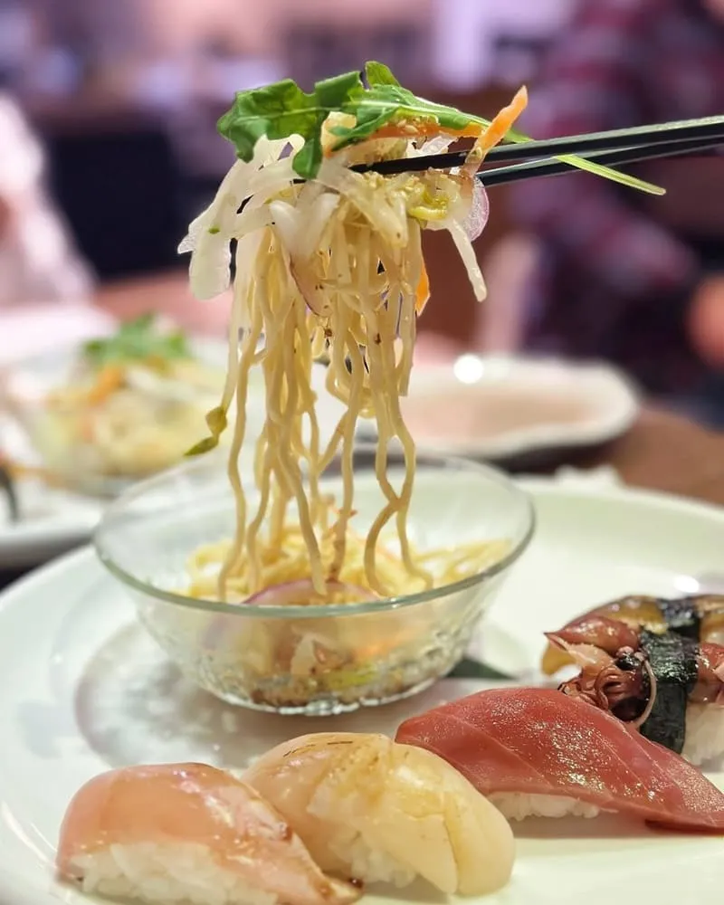秋料理握壽司