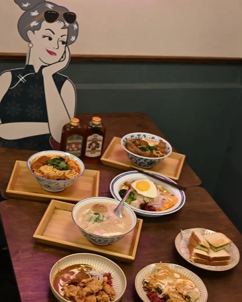 桂桃嬤販麵洋行松江店