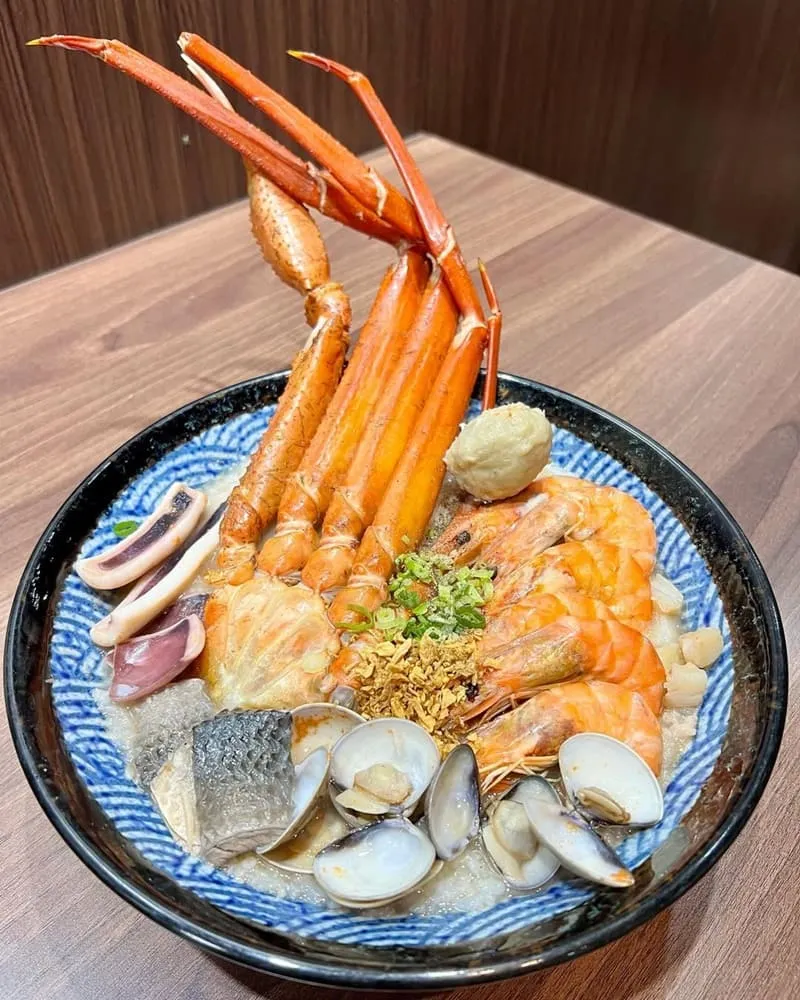 霸氣螃蟹海鮮粥