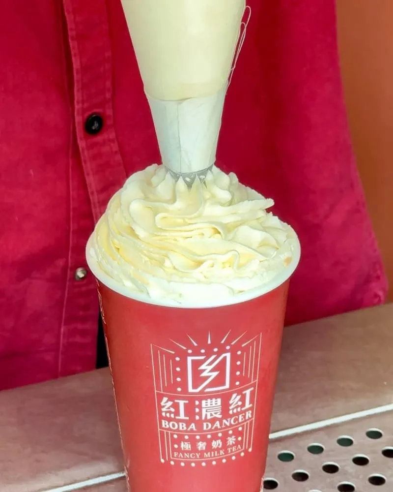 紅濃紅極奢奶茶 極奢奶青