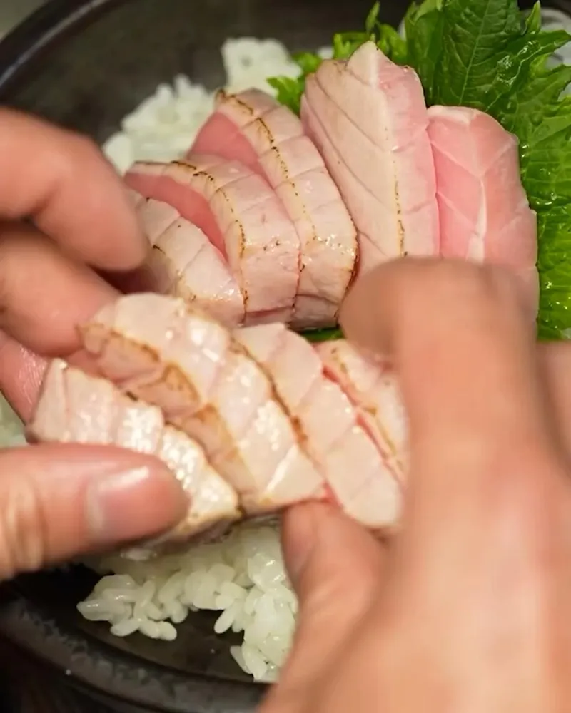 浪金生魚片