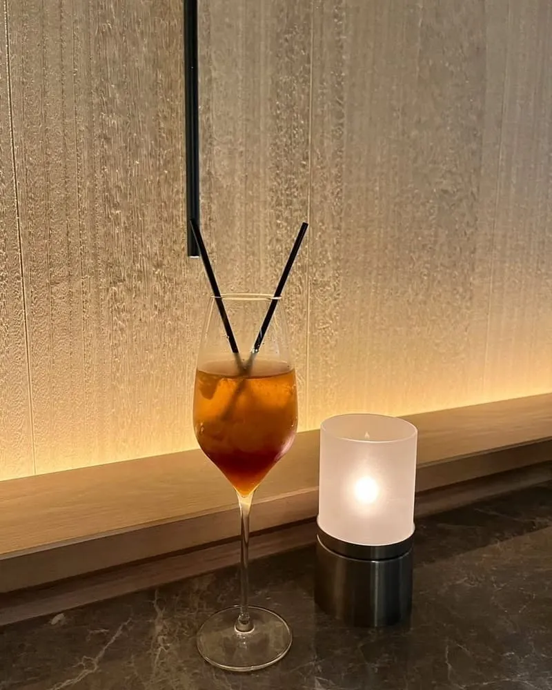 MERCER BRUNCH 飲品推薦 葡萄柚氣泡酒特寫