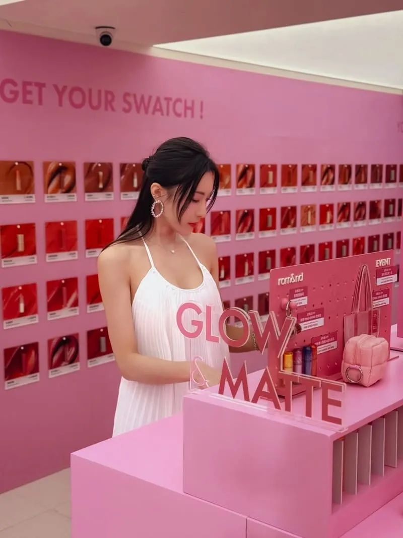 rom&nd PINK OFFICE 台北快閃店